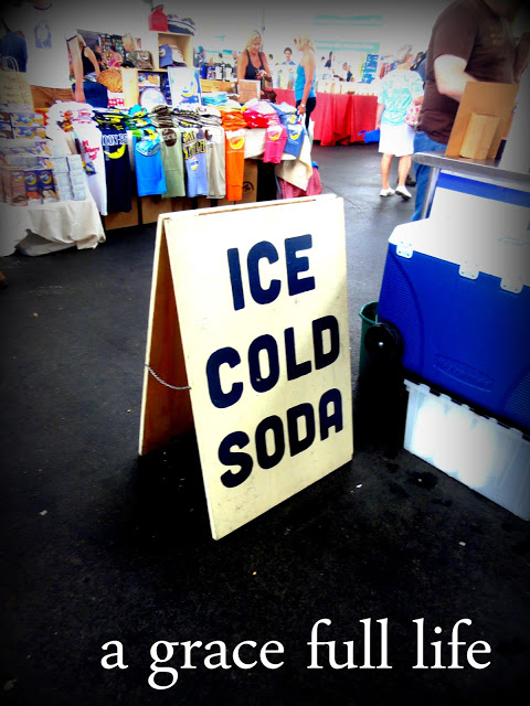 Ice cold ....soda? 